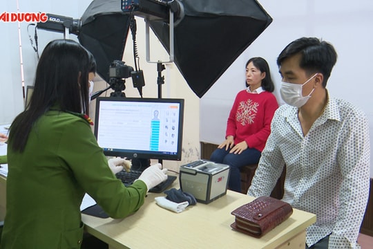 Tăng tốc làm căn cước công dân gắn chip